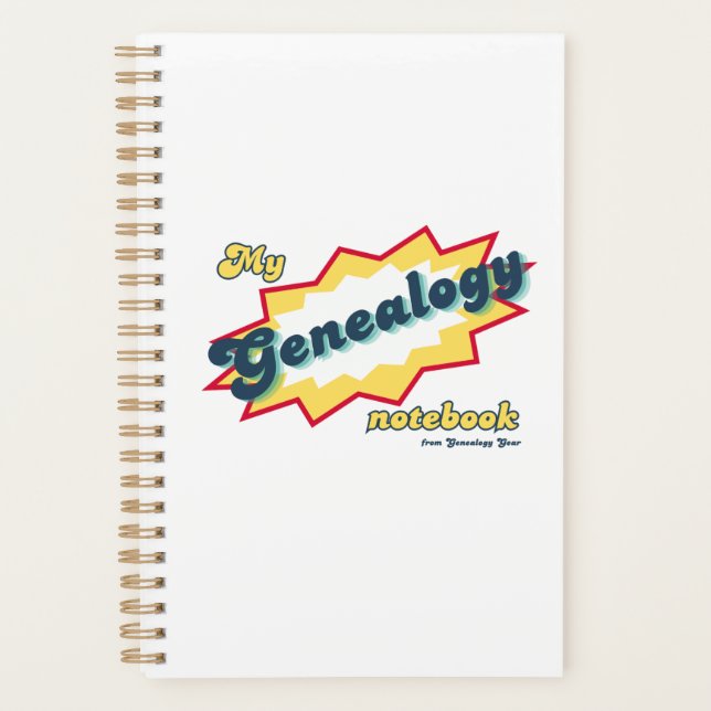Agenda My Genealogy Notebook (planner version) (Anverso)