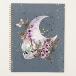 Agenda Mystical Boho Lavender Anemone Moon