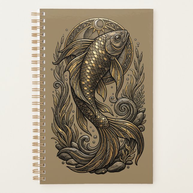 Agenda Mystical Fish (Anverso)
