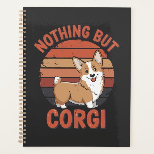 Agenda Nada Más Corgi (Anverso)