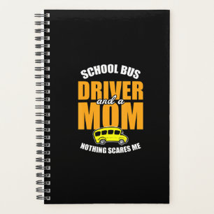 Agenda Nada me asusta, conductor de autobús escolar de m