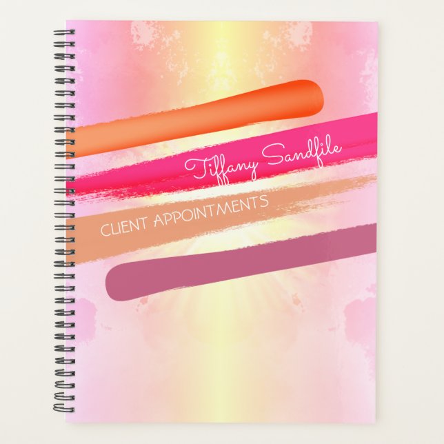 Agenda Nail polish artista manicure salon (Anverso)
