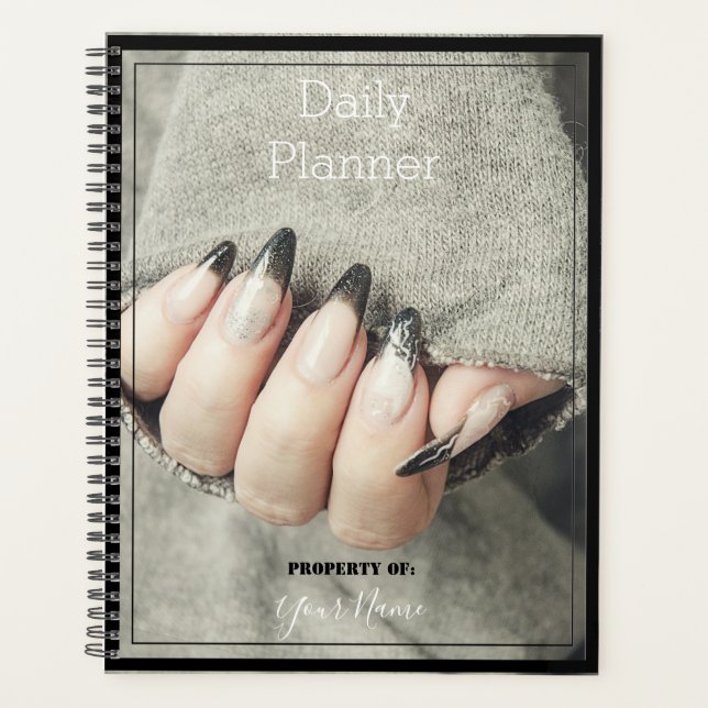 Agenda Nail Salon Appointner Planner - HAMbWG (Anverso)