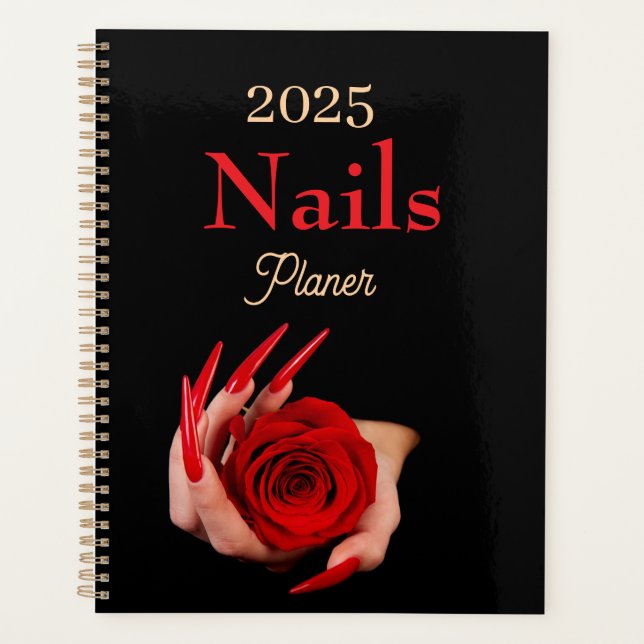 Agenda Nails 2025 Planer (Anverso)