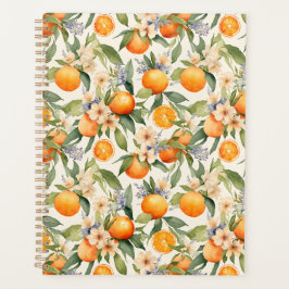 Agenda Naranja Blossom Day Planner