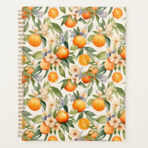 Agenda Naranja Blossom Day Planner