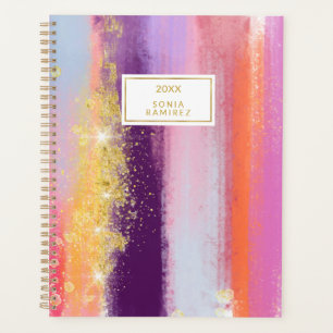 Agenda Naranja Blue Purple Gold Bruske Resumen