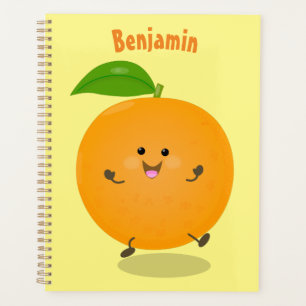 Agenda Naranja de danza dulce cítricos