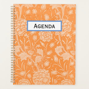 Agenda Naranja Floral