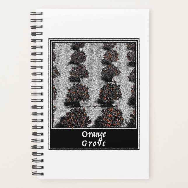 Agenda Naranja Grove (Anverso)
