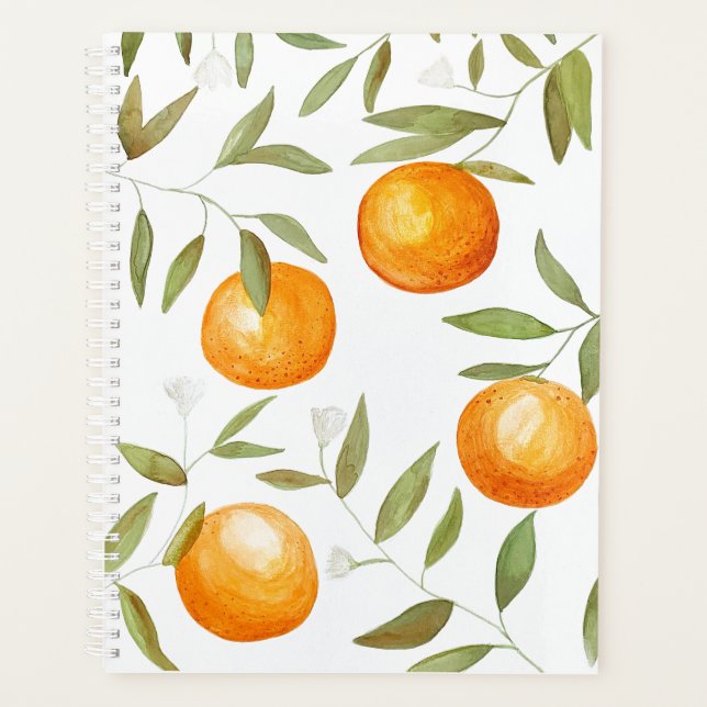 Agenda Naranja Grove Planner (Anverso)