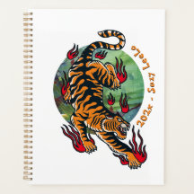 Naranja Tiger Planner