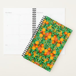 AGENDA NARANJAS TROPICALES TIE DE HOMBRES