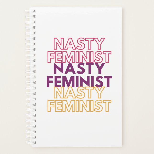 Agenda Nasty Feminist Planner (Anverso)