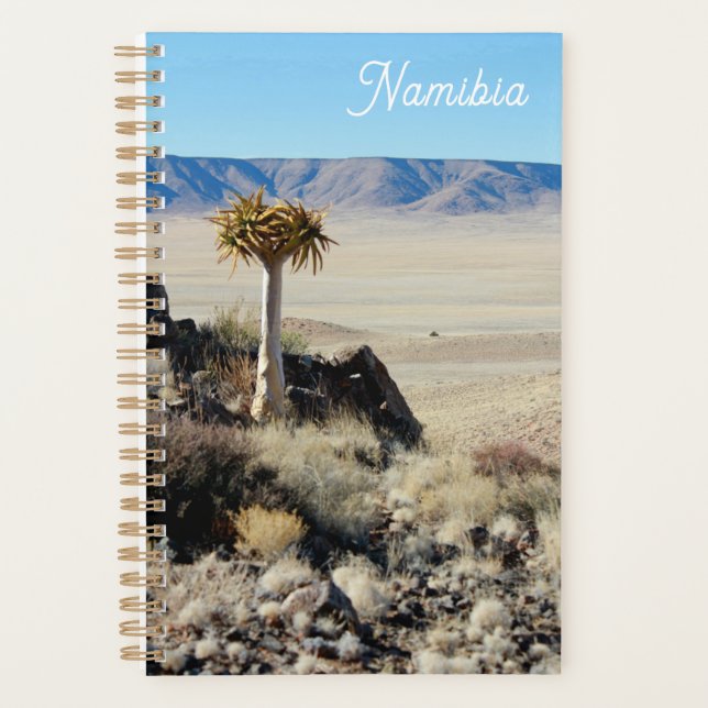 Agenda Naturaleza natural del desierto de Namibia Tirool (Anverso)