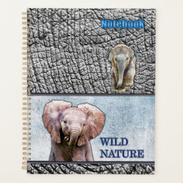 Agenda NATURALEZA SALVAJE - Colección de diseño ELEFANTE