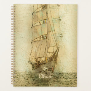 Agenda Nautical Classic Ship (Neutral)