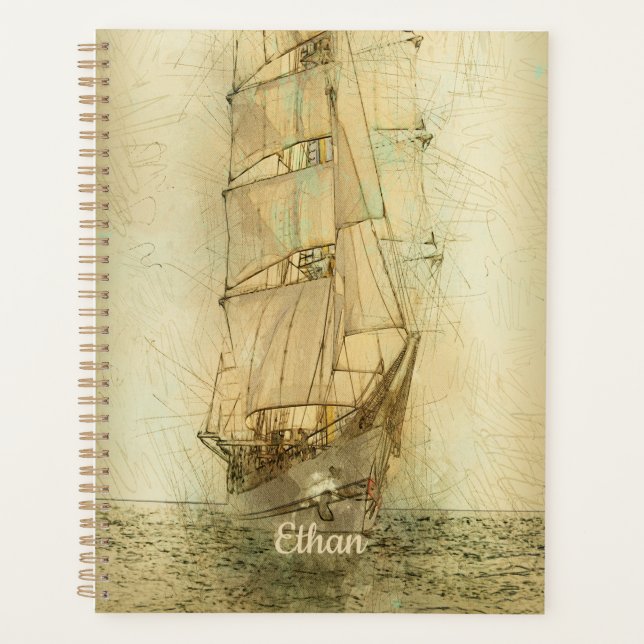 Agenda Nautical Classic Ship (Neutral) (Anverso)