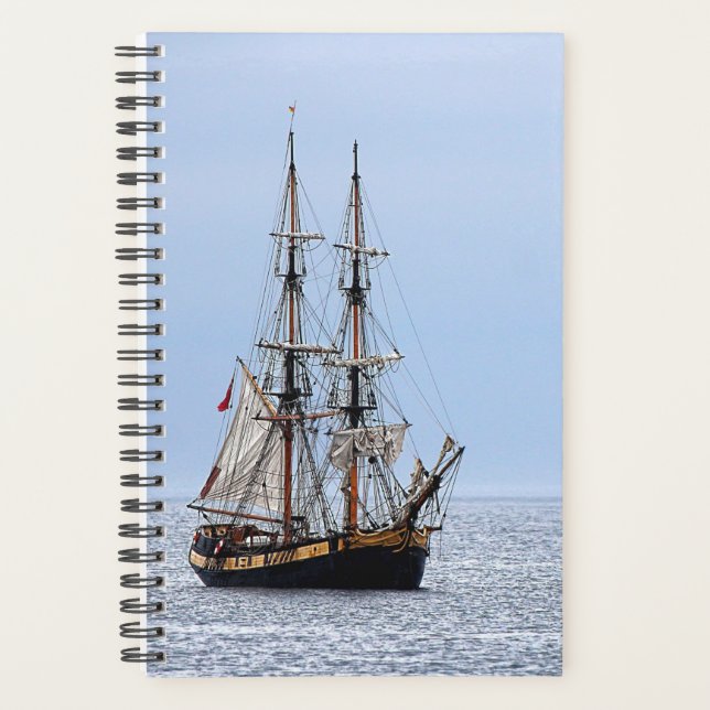 Agenda Nautical Fishing Boys Blue Skies (Anverso)