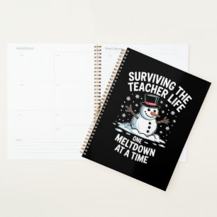 Agenda Navidad Sobrevivir al Meltdown de la Vida de Maest