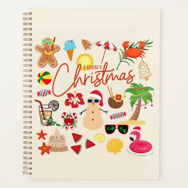 Agenda Navidad Tropical (Anverso)