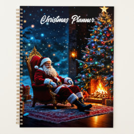 Agenda Navidad vacaciones de invierno lindo Santa