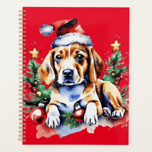 Agenda Navidades adorables cachorros (Anverso)