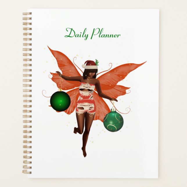 Agenda Navidades afroamericanos: Avión diario (Anverso)