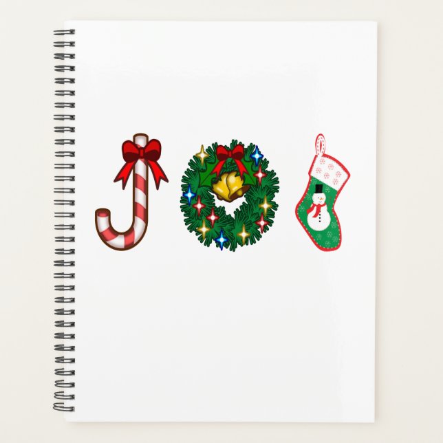 Agenda Navidades Alegría Decoraciones Simple Moderno Míni (Anverso)