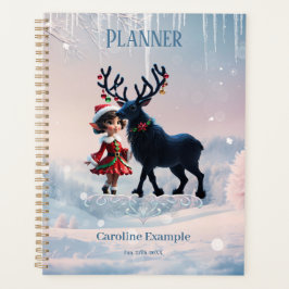 Agenda Navidades amables y renos oscuros.