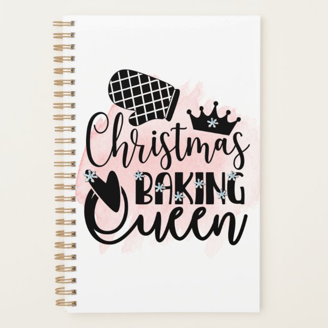 Agenda Navidades Baking Queen (Anverso)