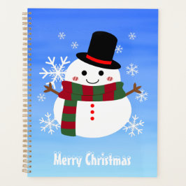 Agenda Navidades blancos Snowman