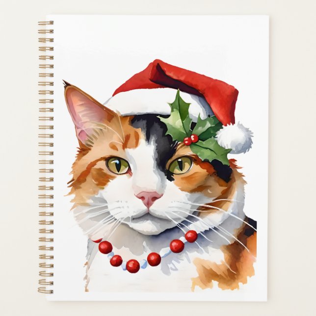Agenda Navidades Calico cat (Anverso)