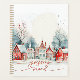 Agenda Navidades Cute Winter Woodland Watercolor