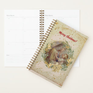 Agenda Navidades de ángel madre e hijo
