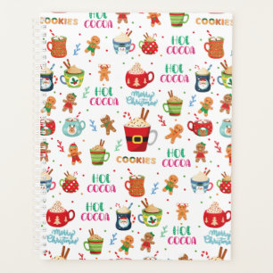 Agenda Navidades de cacao caliente, galletas jengibre