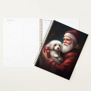 Agenda Navidades De Cotton De Tulear Con Santa Claus