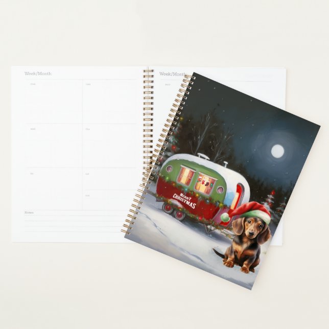 Agenda Navidades de la Caravana de Invierno de Dachshund (Demostración)