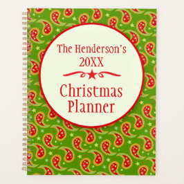 Agenda Navidades de la familia Paisley Green