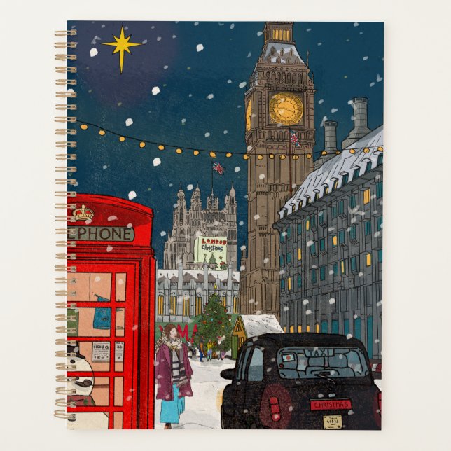 Agenda Navidades de Londres inspirados en el Cityscape Re (Anverso)