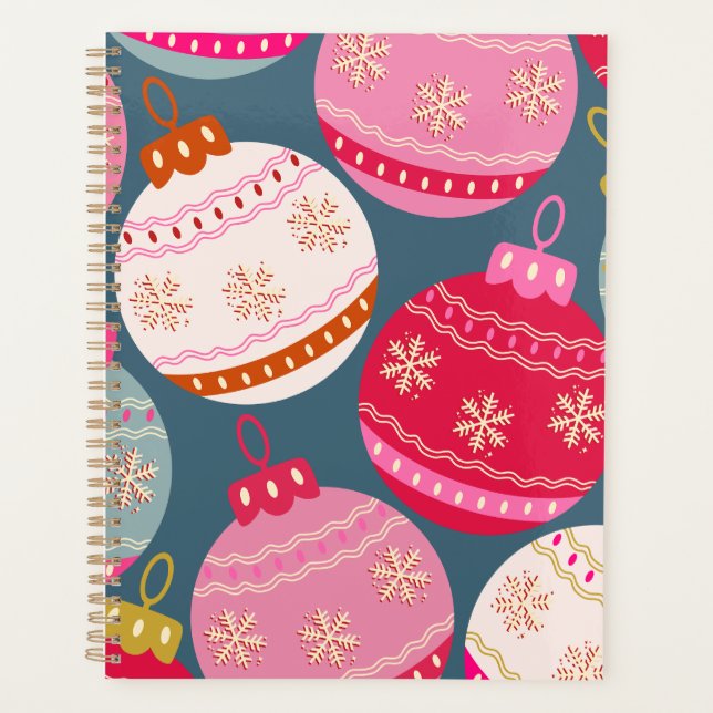 Agenda Navidades de los Ornamentos Festividad (Anverso)