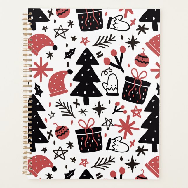 Agenda Navidades elegantes (Anverso)
