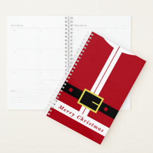 Agenda Navidades entregan divertido Santa Design Planner