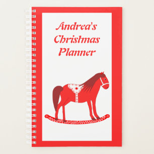 Agenda Navidades escandinavos Personalizado de caballos r