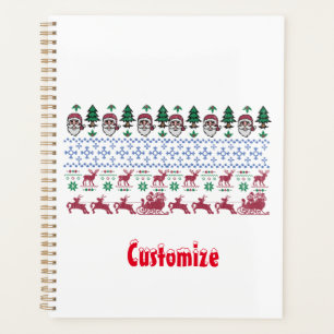 Agenda Navidades feos estilo suéter Thunder_Cove