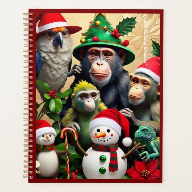 Agenda "Navidades festivos animan" (Anverso)