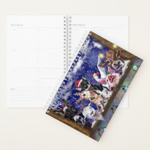 Agenda Navidades Fiesta Animal Funny Planner