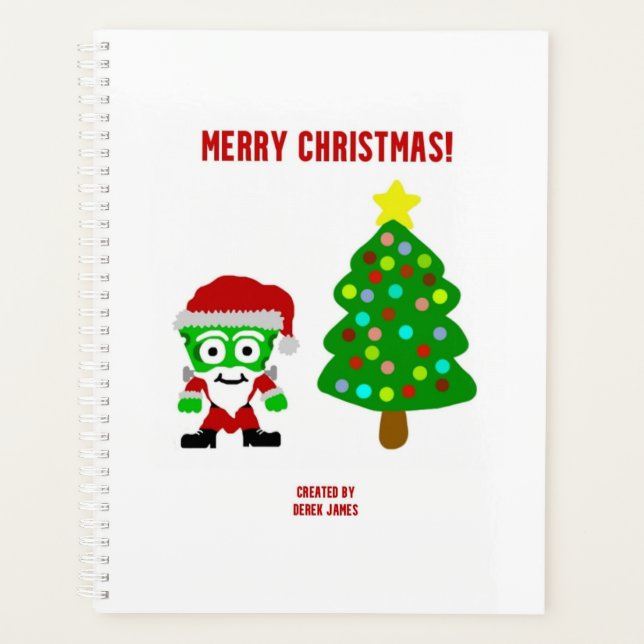 Agenda Navidades FrankenCheese Standard Planner (Anverso)