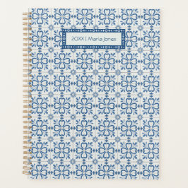Agenda Navidades hojas y pétalos de flores