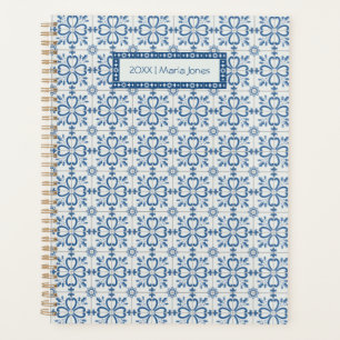 Agenda Navidades hojas y pétalos de flores